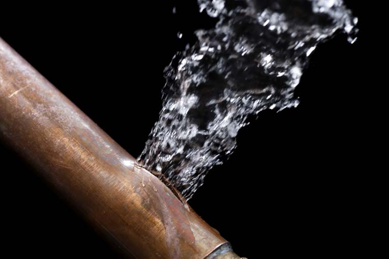Burst Water Pipes